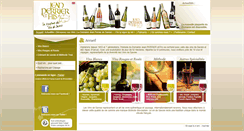 Desktop Screenshot of new.vins-perrier.com