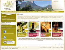 Tablet Screenshot of new.vins-perrier.com